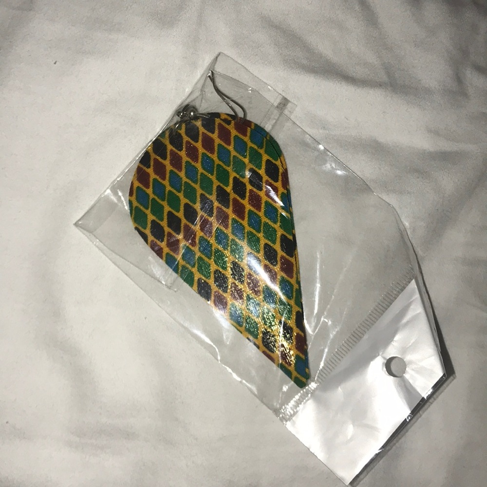 *BRAND NEW!* African Print Earrings